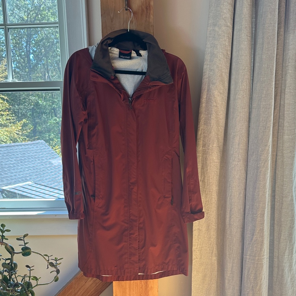 Marmot Women's Maroon Trench Coat